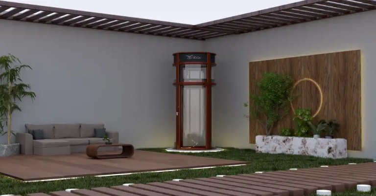 Residential Elevator Innovation: No Walls, No Worries